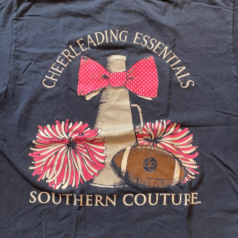 Cheerleading essentials southern couture shirt